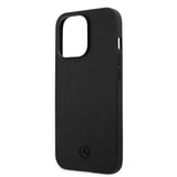 Mercedes Benz iPhone 13 Pro Deksel Metal Logo Svart