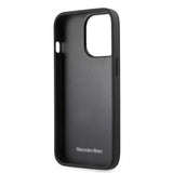 Mercedes Benz iPhone 13 Pro Deksel Metal Logo Svart