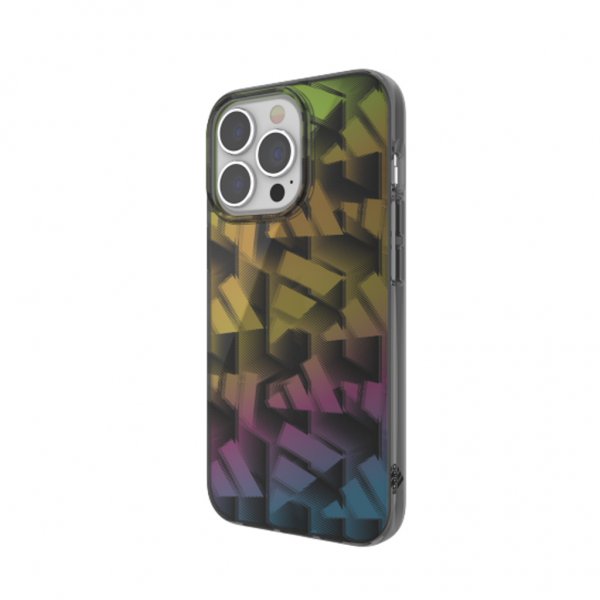 Adidas iPhone 13 Pro Deksel Formstøpt Etui Holografisk
