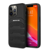 AMG iPhone 13 Pro Deksel Perforert Svart