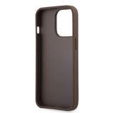 Guess iPhone 13 Pro Deksel Printed Stripe Brun