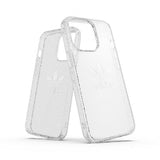 Adidas iPhone 13 Pro Deksel Protective Clear Case Glitter Klar