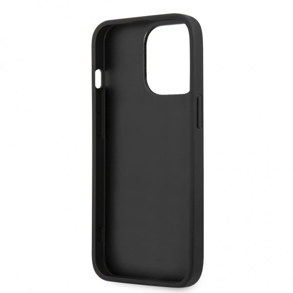 Guess iPhone 13 Pro Deksel Ring Stand Grå