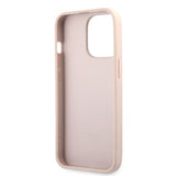 Guess iPhone 13 Pro Deksel Ring Stand Rosa