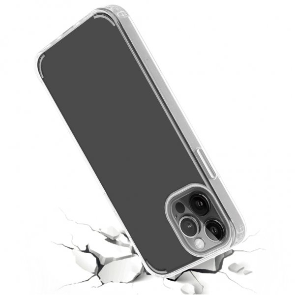 Vivanco iPhone 13 Pro Deksel Safe & Steady Transparent