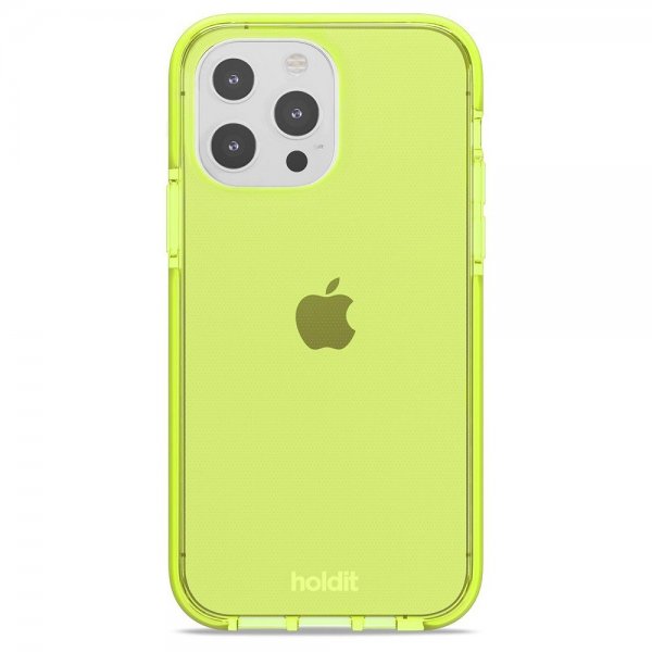 holdit iPhone 13 Pro Deksel Seethru Acid Green