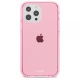 holdit iPhone 13 Pro Deksel Seethru Bright Pink