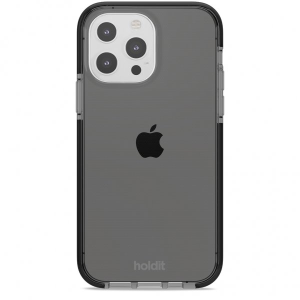 holdit iPhone 13 Pro Deksel Seethru Svart