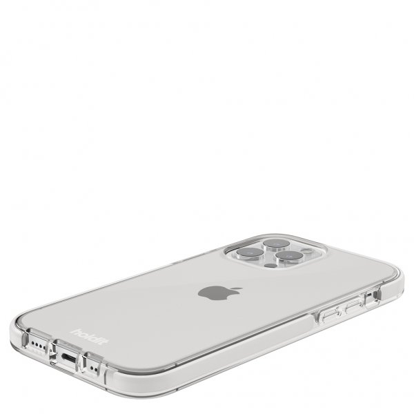 holdit iPhone 13 Pro Deksel Seethru Hvit