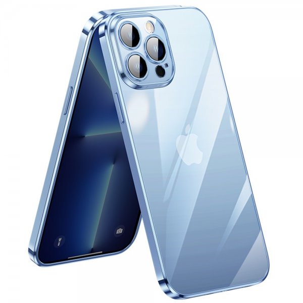 Sulada iPhone 13 Pro Deksel Shield Eye Series Blå
