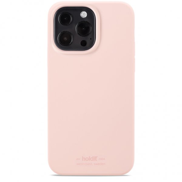 holdit iPhone 13 Pro Deksel Silikon Blush Pink