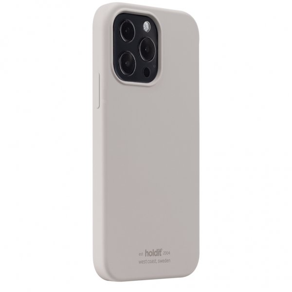 holdit iPhone 13 Pro Deksel Silikon Taupe