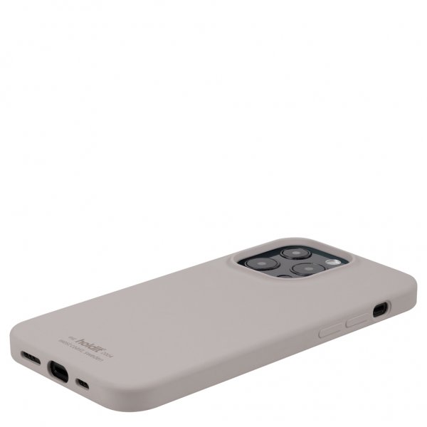 holdit iPhone 13 Pro Deksel Silikon Taupe