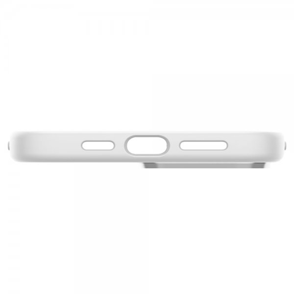 Spigen iPhone 13 Pro Deksel Silicone Fit Hvit