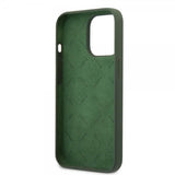 Guess iPhone 13 Pro Deksel Silicone Metal Logo 4G Grønn