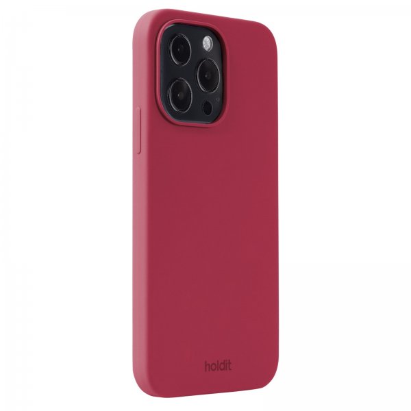 holdit iPhone 13 Pro Deksel Silikon Red Velvet