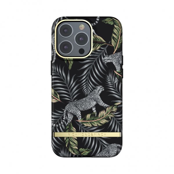 Richmond & Finch iPhone 13 Pro Deksel Silver Jungle