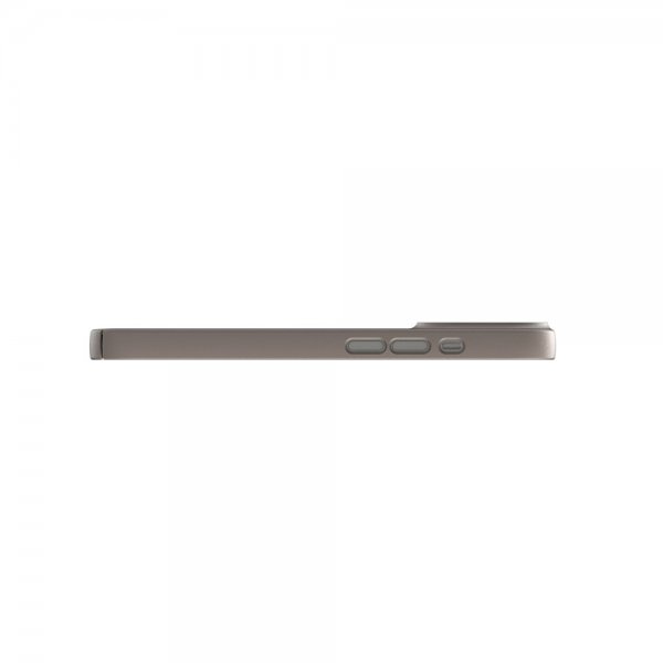 Nudient iPhone 13 Pro Deksel Thin Case V3 MagSafe Clay Beige