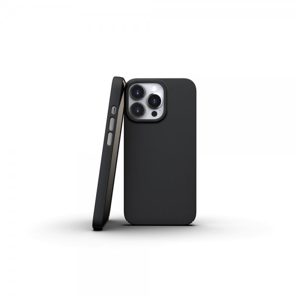 Nudient iPhone 13 Pro Deksel Thin Case V3 MagSafe Ink Black