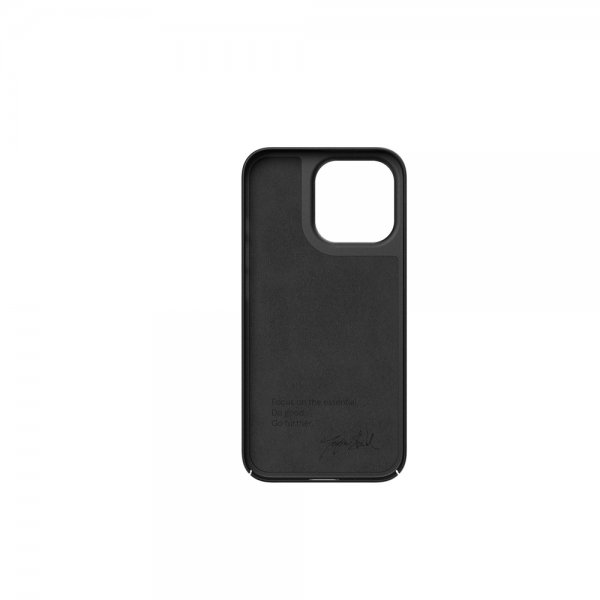 Nudient iPhone 13 Pro Deksel Thin Case V3 MagSafe Ink Black