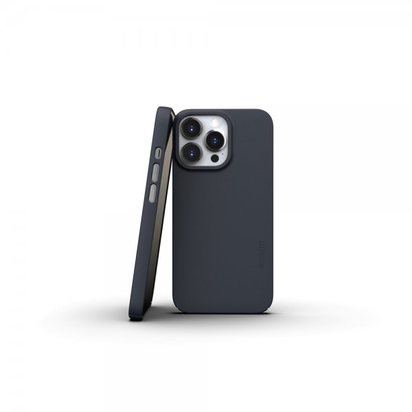 Nudient iPhone 13 Pro Deksel Thin Case V3 MagSafe Midwinter Blue