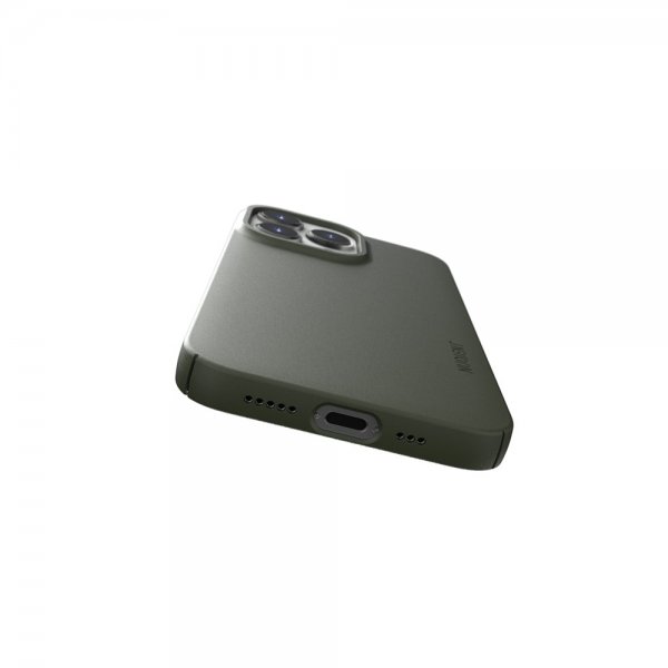 Nudient iPhone 13 Pro Deksel Thin Case V3 MagSafe Pine Green