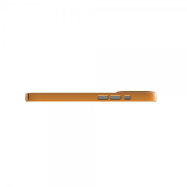 Nudient iPhone 13 Pro Deksel Thin Case V3 MagSafe Saffron Yellow