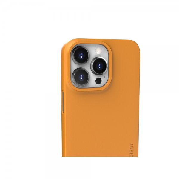 Nudient iPhone 13 Pro Deksel Thin Case V3 MagSafe Saffron Yellow