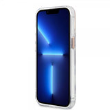 Guess iPhone 13 Pro Deksel Transparent MagSafe Gull Transparent