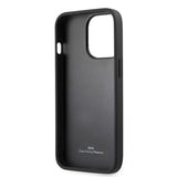 BMW iPhone 13 Pro Deksel Triangle Pattern Svart