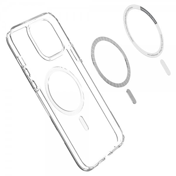 Spigen iPhone 13 Pro Deksel Ultra Hybrid Mag Hvit