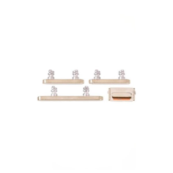 iPhone 13 Pro/13 Pro Max Sideknapper - Gull