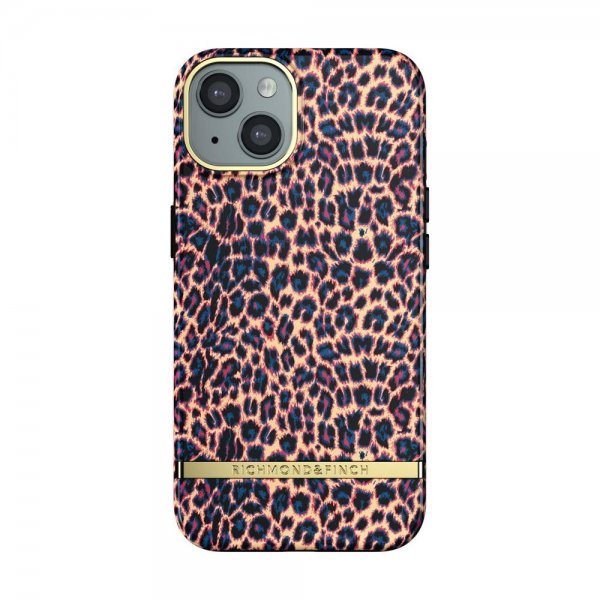Richmond & Finch iPhone 13 Deksel Apricot Leopard