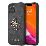 Guess iPhone 13 Deksel Big Logo Grå