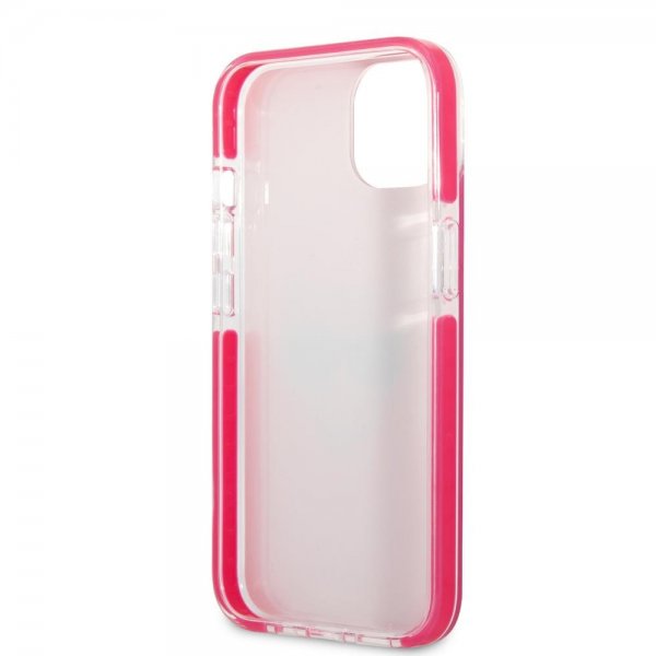 Karl Lagerfeld iPhone 13/14/15 Deksel Choupette Fuchsia