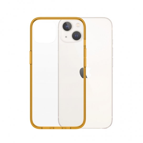 PanzerGlass iPhone 13 Deksel ClearCase Color Tangerine