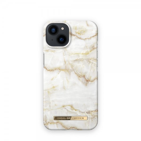 Ideal of Sweden iPhone 13 Deksel Fashion Case Golden Pearl Marble