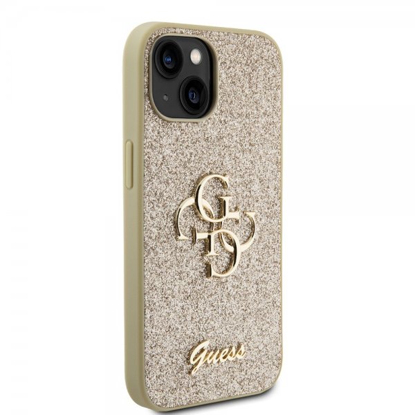 Guess iPhone 13 Deksel Fixed Glitter Gull