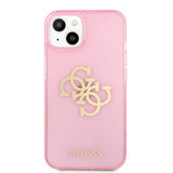 Guess iPhone 13 Deksel Full Glitter Rosa