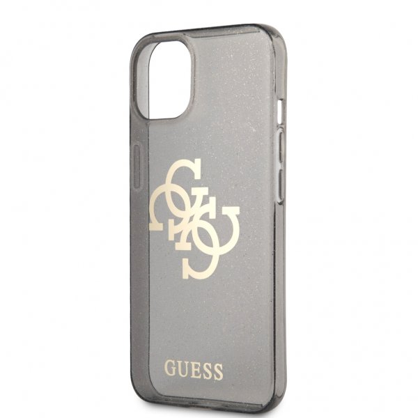 Guess iPhone 13 Deksel Full Glitter Svart