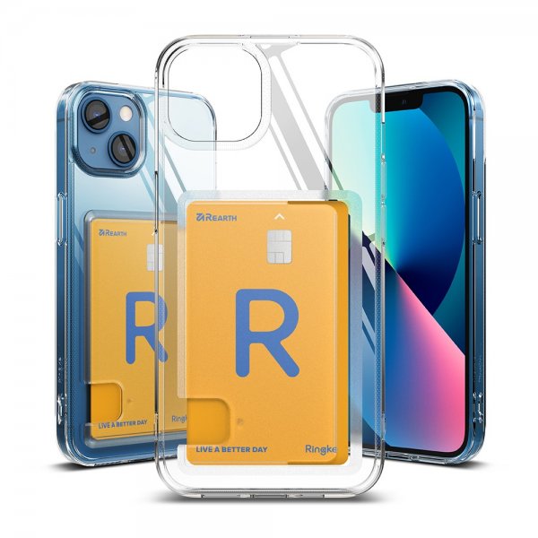 Ringke iPhone 13 Deksel Fusion Card Clear