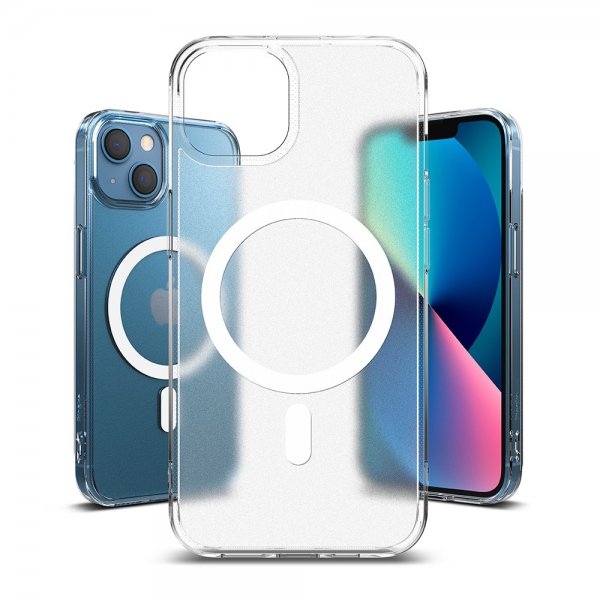 Ringke iPhone 13 Deksel Fusion Magnetic MagSafe Matte Clear