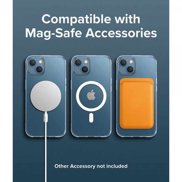 Ringke iPhone 13 Deksel Fusion Magnetic MagSafe Matte Clear