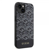 Guess iPhone 13 Deksel G Cube MagSafe Svart