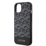 Guess iPhone 13 Deksel G Cube MagSafe Svart