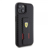Ferrari iPhone 13 Deksel Grip Stand Function Svart