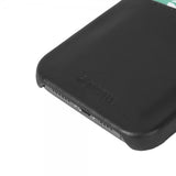 Krusell iPhone 13 Deksel Leather CardCover Vintage Black
