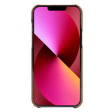 Krusell iPhone 13 Deksel Leather Cover Cognac