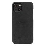 Krusell iPhone 13 Deksel Leather Cover Svart