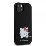 Hello Kitty iPhone 13 Deksel Liquid Silicone Svart